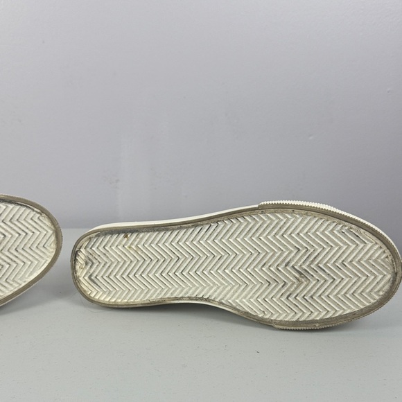 Just Fab Casual Athleisure First Timer Platform White Sneakers Size 9.5 - Picture 9 of 9